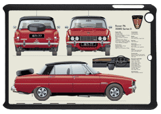 Rover P6 3500S (Series II) 1971-77 Small Tablet Covers